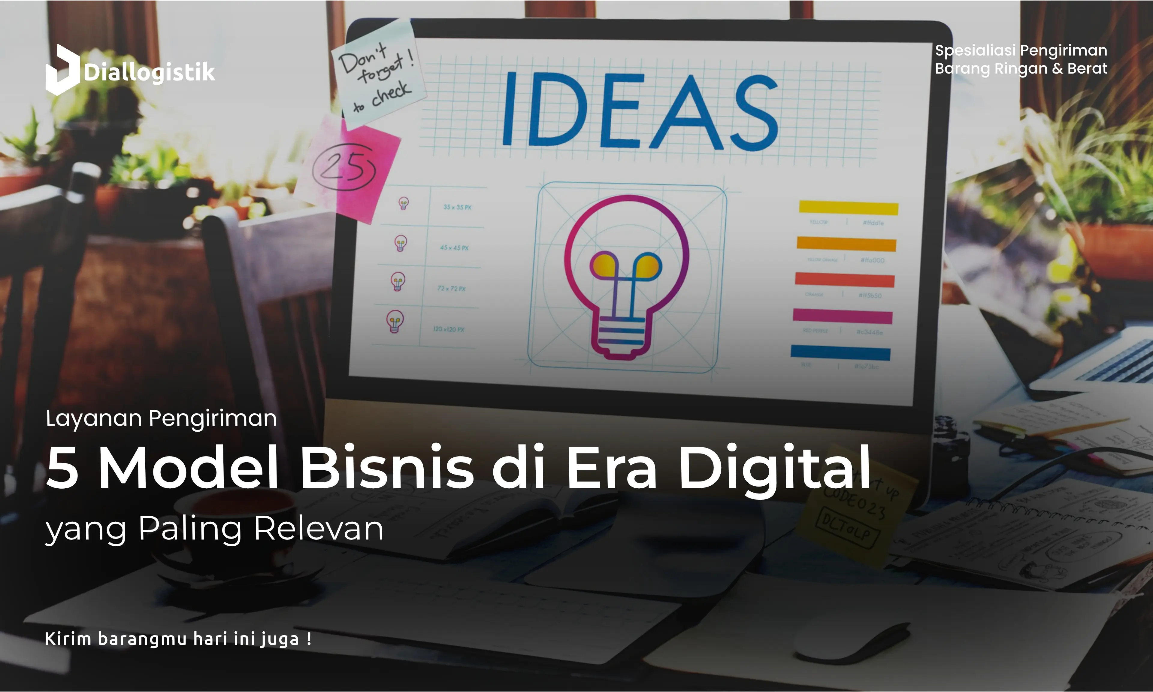 mencari ide di komputer